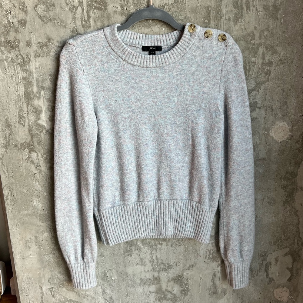 J.Crew Alpaca-Blend Crewneck Sweater